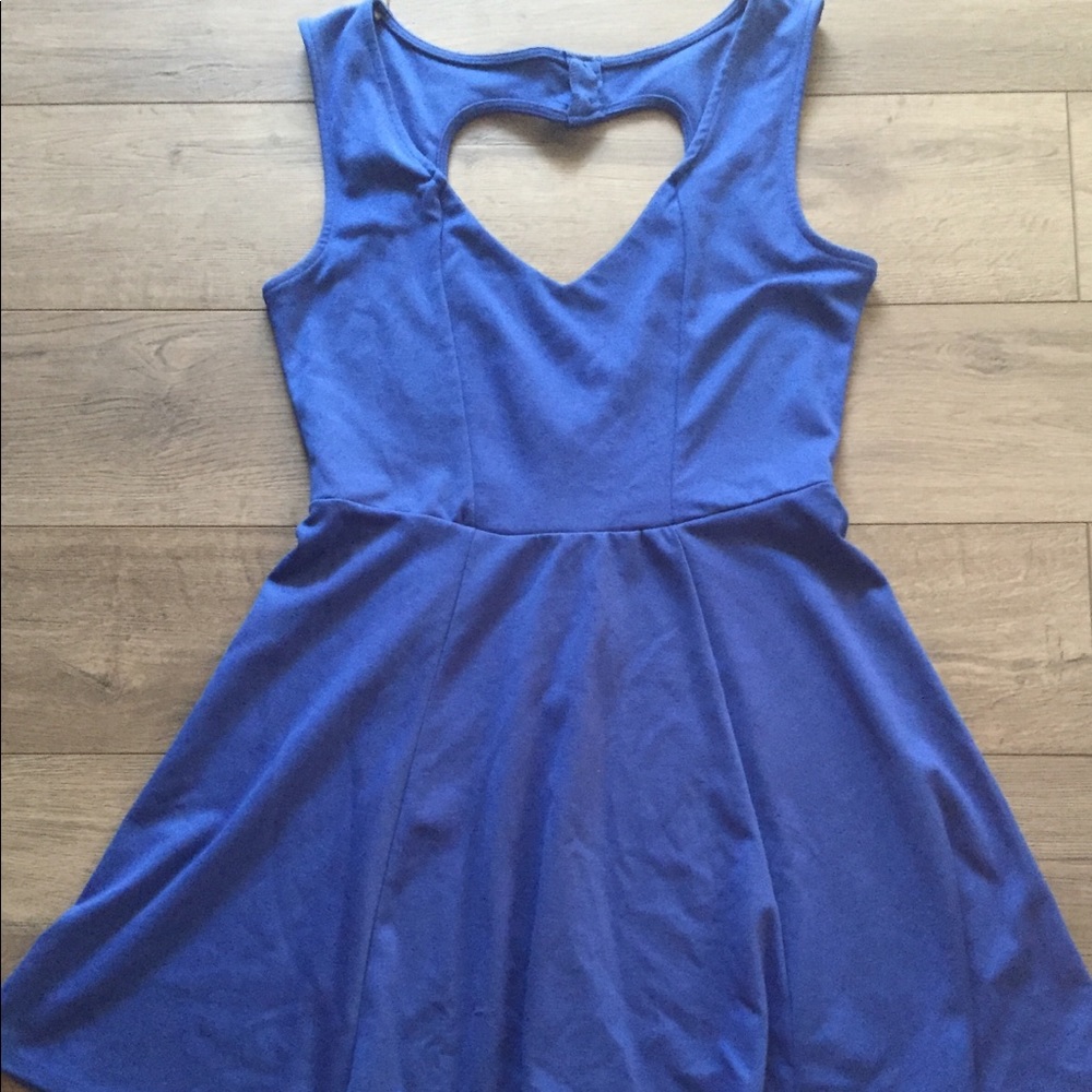 Blue dress